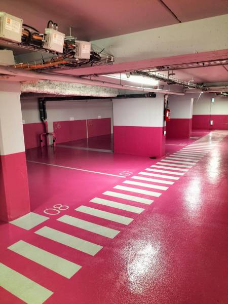 Parking en sous-sol à Paris dans le 75 après nettoyage professionnel PARC NET SERVICES