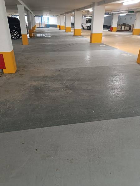Nettoyage d'un parking souterrain à Paris 75010