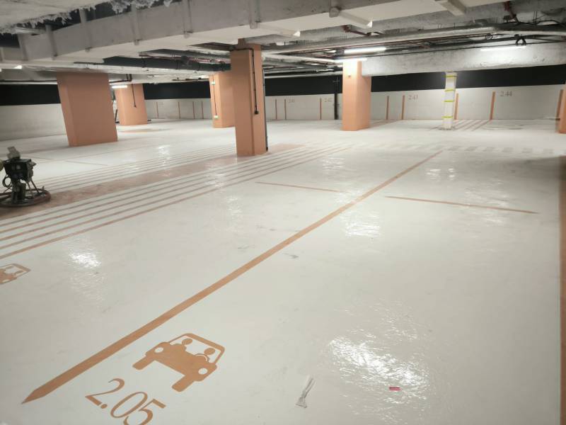 Remise en état d'un parking en sous-sol à Paris 75011